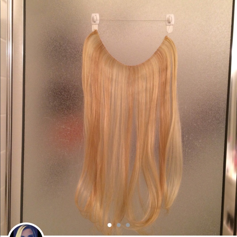 20” Blonde Halo Hair Extensions (2 pack) - Picture 10 of 12